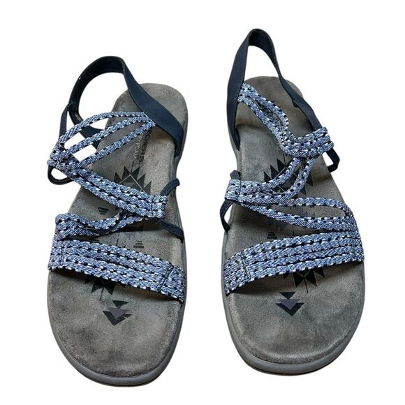 Skechers Reggae Slim Simply Stretch Strappy Sandals Womens 11 - Picture 1 of 7